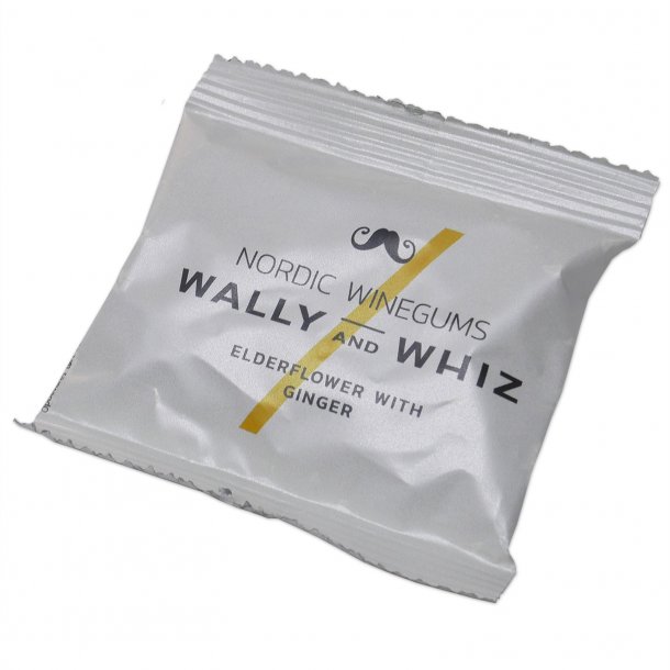 Wally And Whiz - Hyldeblomst Med Ingefær Vingummi - Flowpack