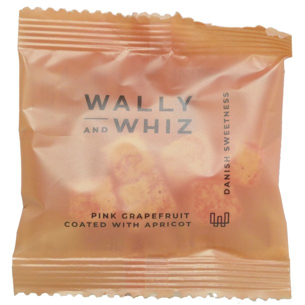 Wally And Whiz - Pink Grape Med Aprikos Vingummi - Flowpack