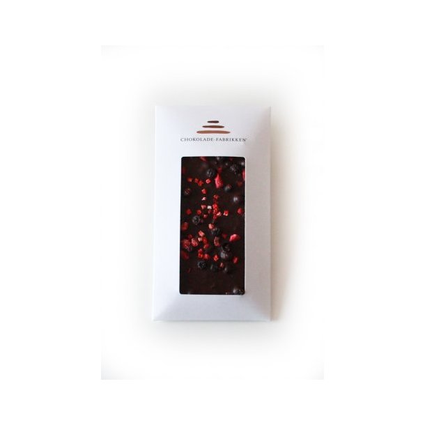 Chokolade-Fabrikken - Mørk Chokolade m/3 Slags Bær